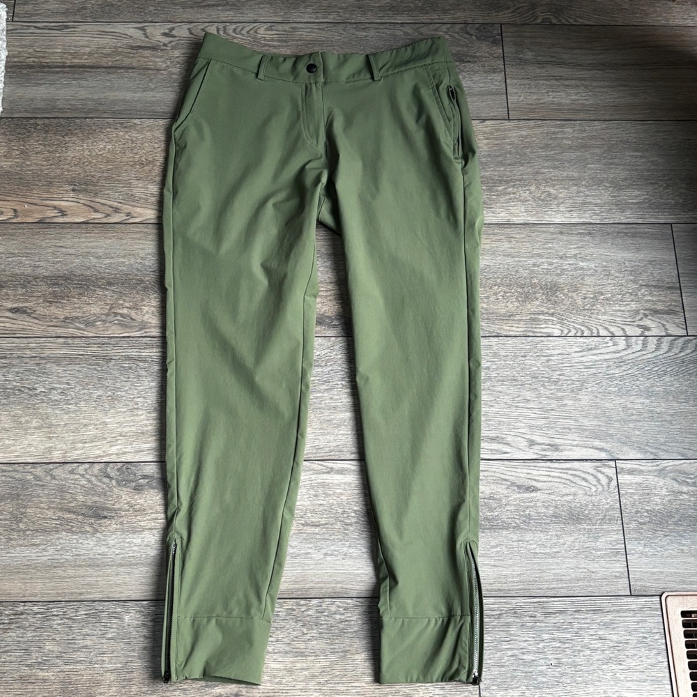 Abendroth Golf Peggy Pant Professional Jogger Green Sz 8